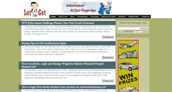 Desktop Screenshot of letmeget.com